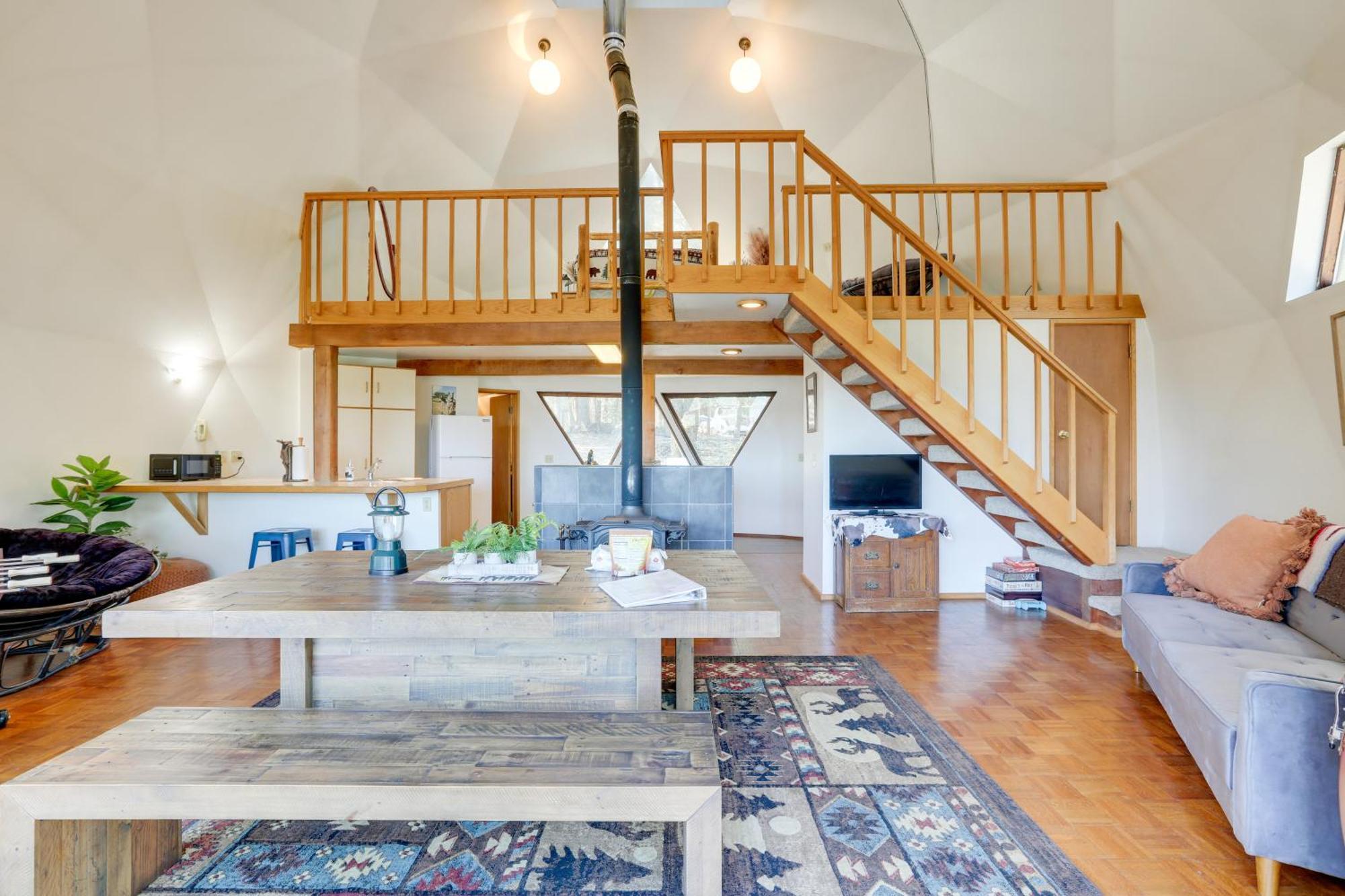 Off-Grid Nevada City Geodesic Dome House With Views! エクステリア 写真