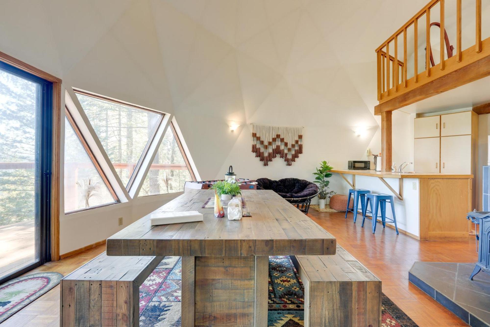 Off-Grid Nevada City Geodesic Dome House With Views! エクステリア 写真
