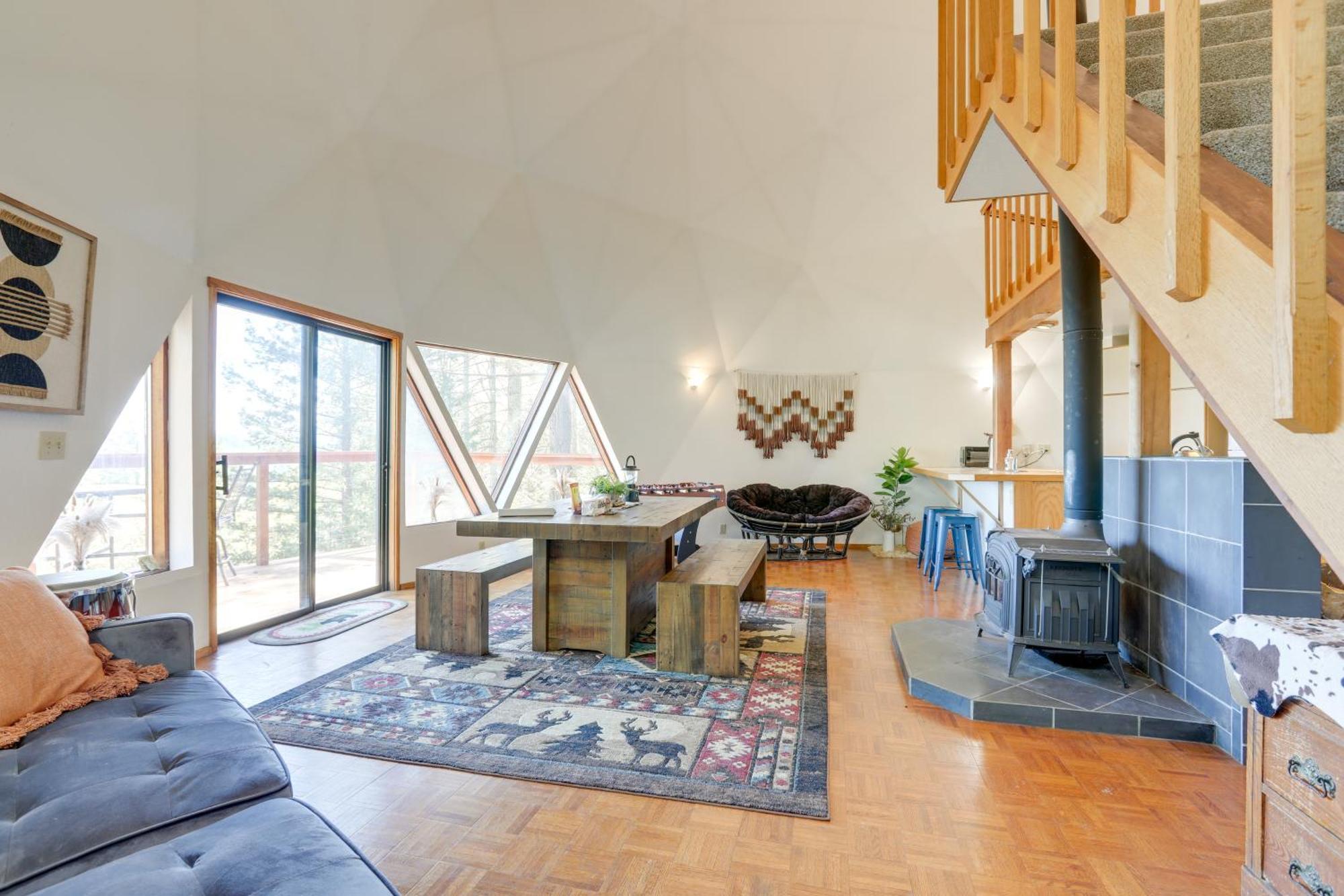 Off-Grid Nevada City Geodesic Dome House With Views! エクステリア 写真