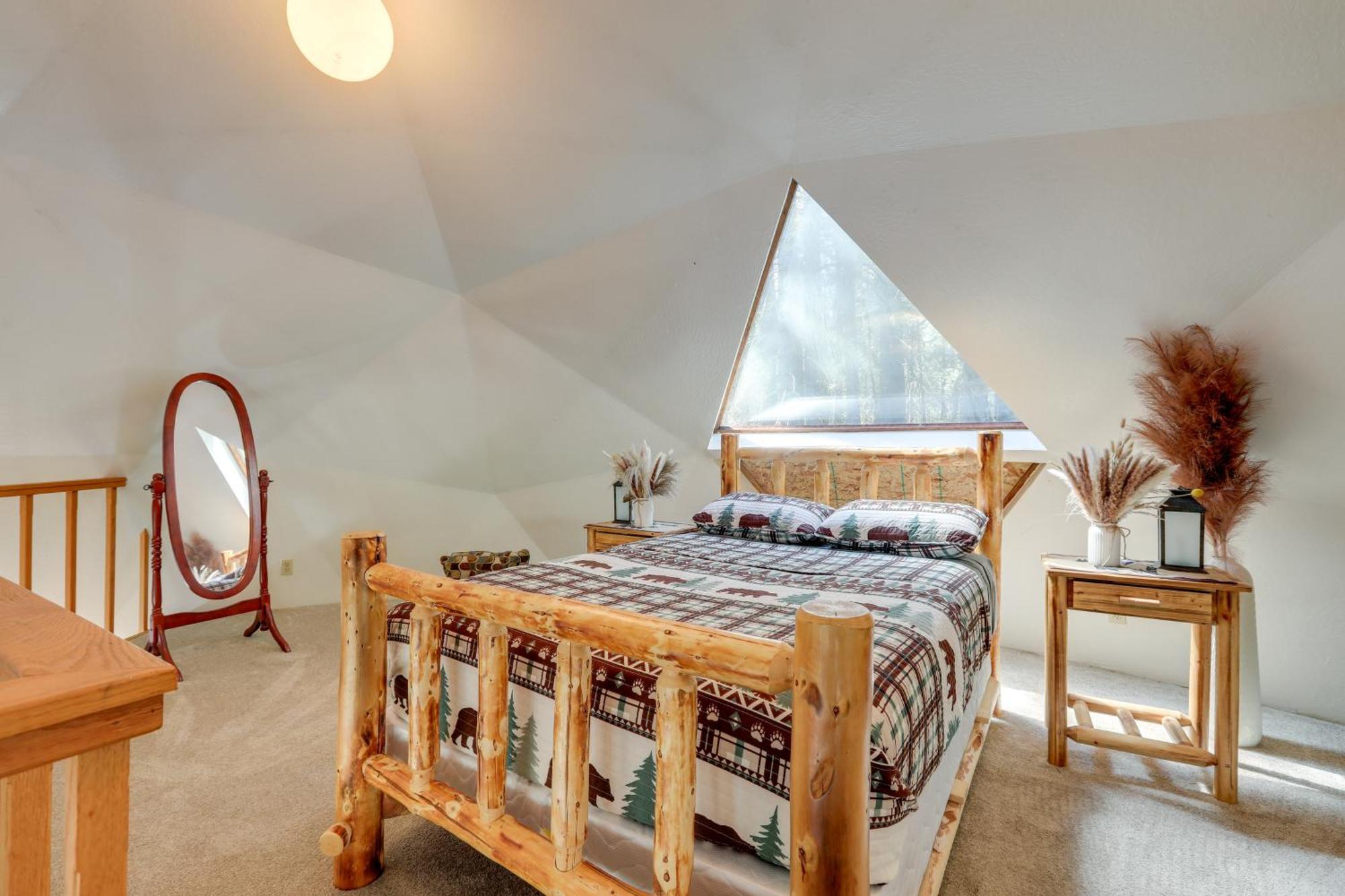 Off-Grid Nevada City Geodesic Dome House With Views! エクステリア 写真