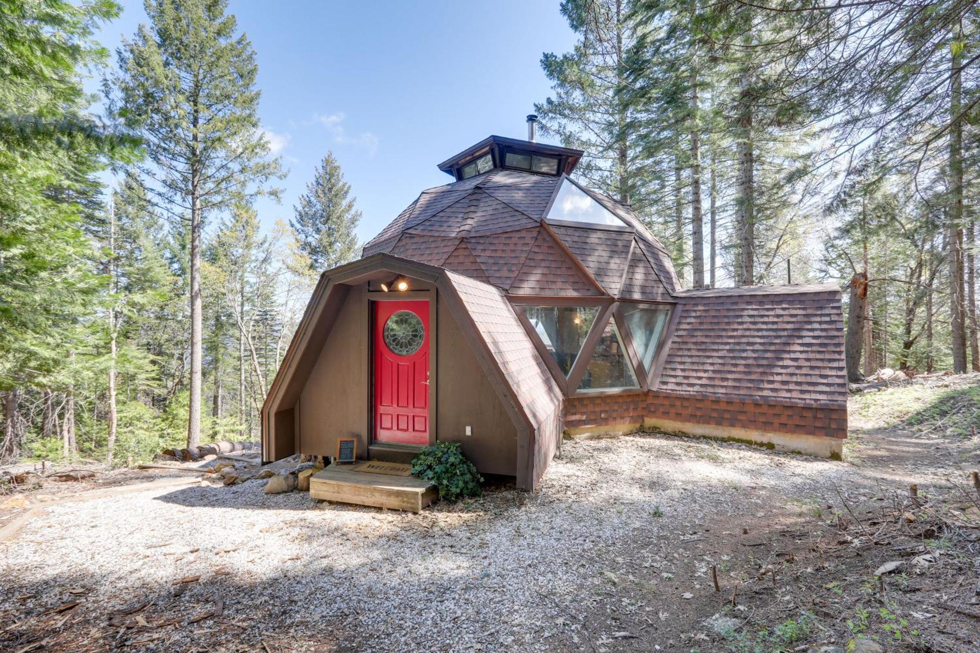 Off-Grid Nevada City Geodesic Dome House With Views! エクステリア 写真